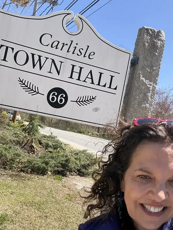 Margie at Carlisle Town Hall